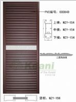 美之源新款皮百葉板移門，成品門，衣柜門