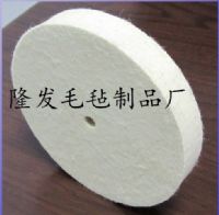 鋼材面板拋光羊毛輪，3048K鏡面板羊毛氈拋光輪