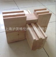 廠家直供重型木屋結(jié)構(gòu)坯料 蒸汽烘干刨光加工集成膠合